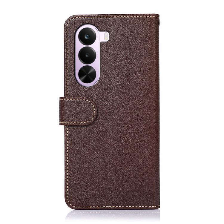 For OnePlus Nord CE6 Lite 5G Global KHAZNEH Litchi Texture Leather RFID Phone Case