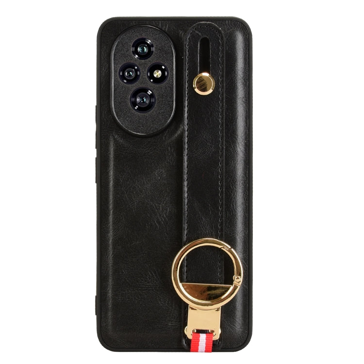 For Honor 200 5G Wristband Leather Back Phone Case