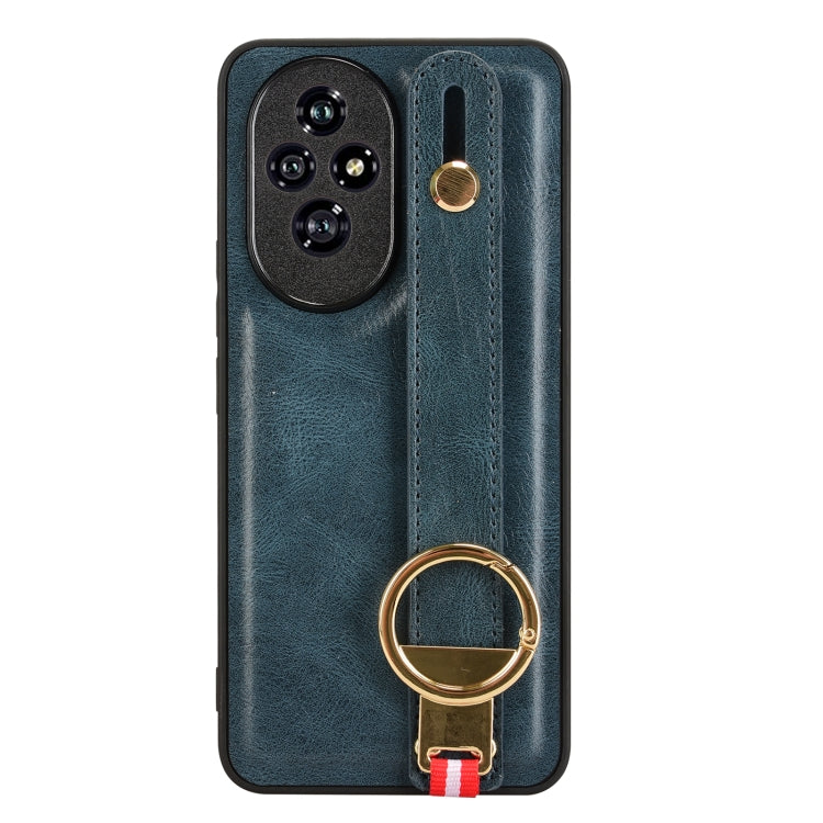 For Honor 200 5G Wristband Leather Back Phone Case