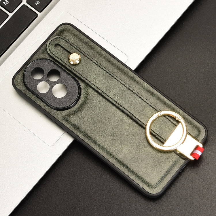 For Honor 200 5G Wristband Leather Back Phone Case
