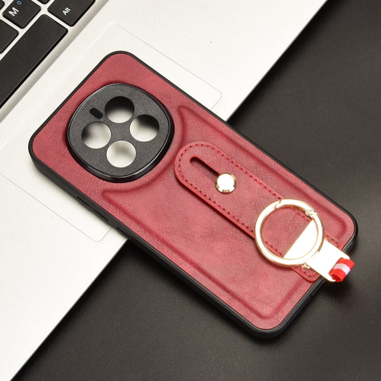 For Honor Magic7 Wristband Leather Back Phone Case