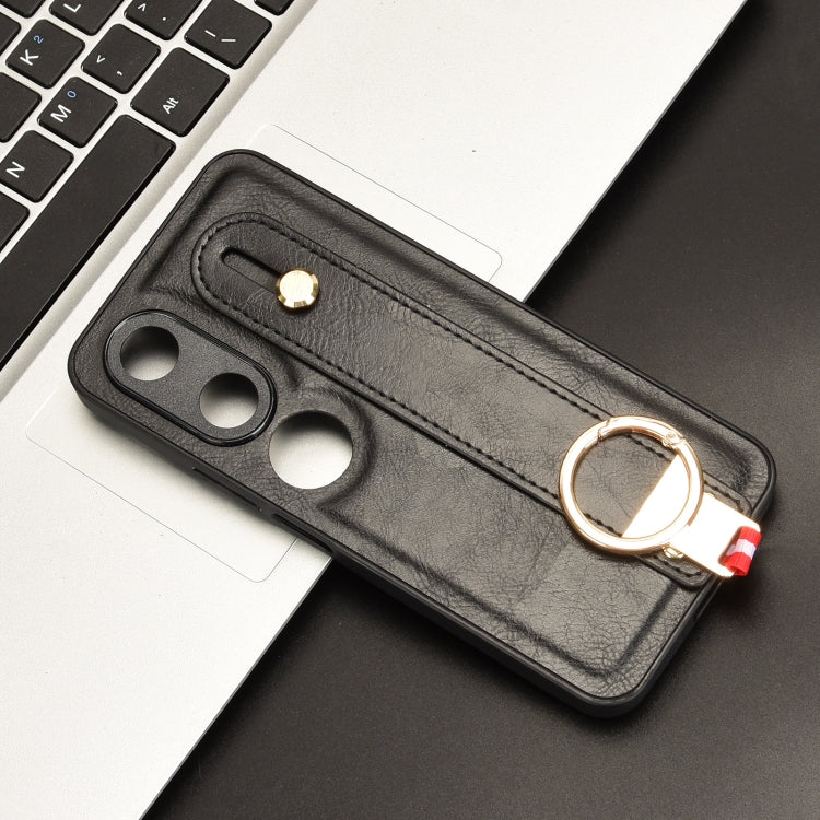 For Honor Play9C Wristband Leather Back Phone Case