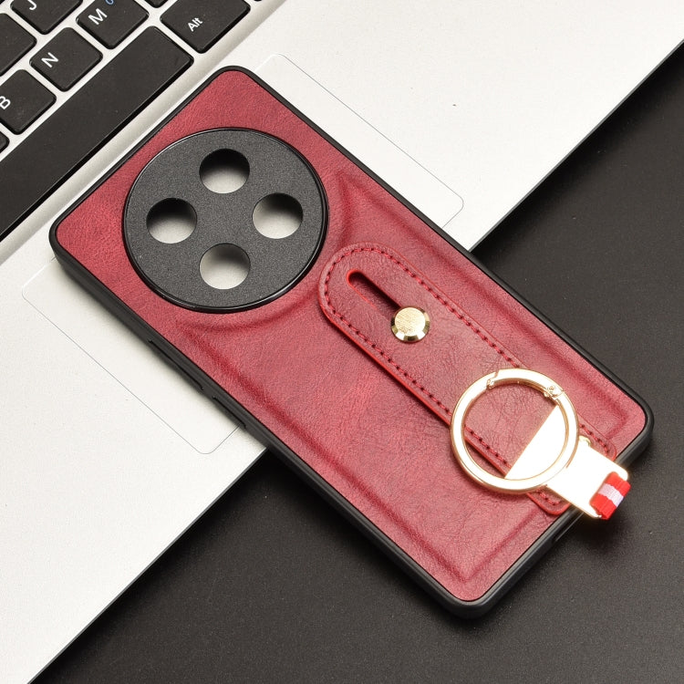 For Honor X60 Pro 5G / X9C 5G Wristband Leather Back Phone Case
