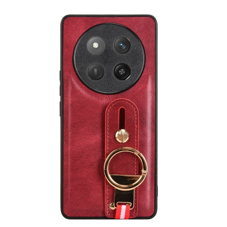 For Honor X60 Pro 5G / X9C 5G Wristband Leather Back Phone Case