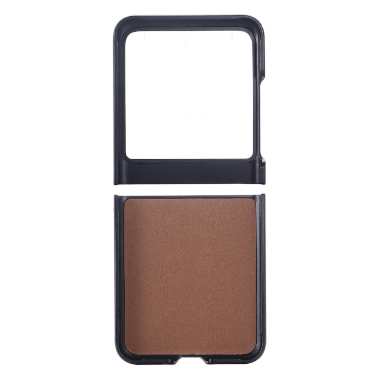 For Motorola Razr 40 Ultra Classic Leather PC Phone Case