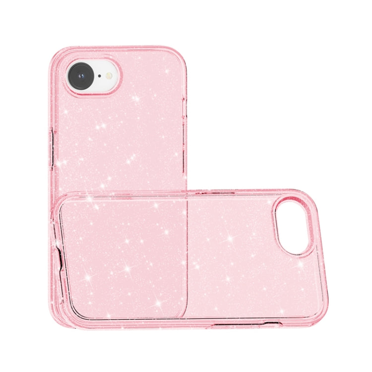 For iPhone 17e / 16e Shockproof Terminator Glitter Powder Phone Case