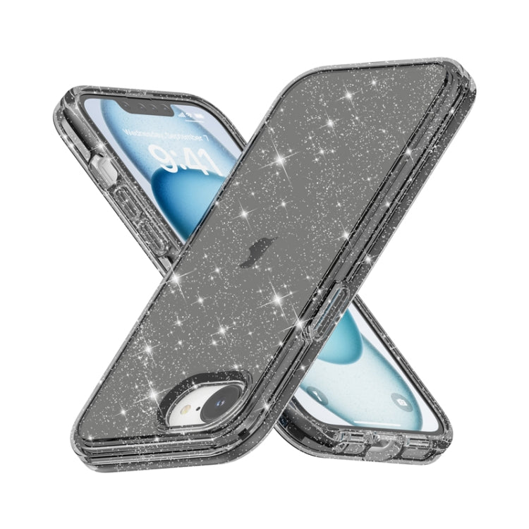 For iPhone 17e / 16e Shockproof Terminator Glitter Powder Phone Case