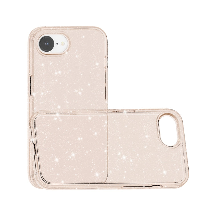 For iPhone 17e / 16e Shockproof Terminator Glitter Powder Phone Case