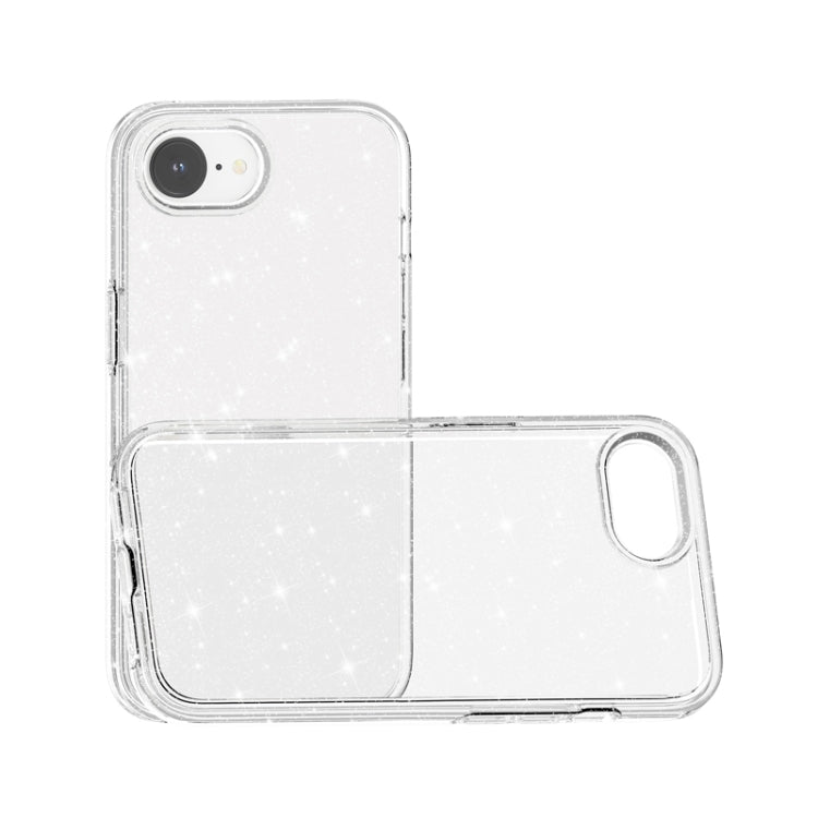 For iPhone 17e / 16e Shockproof Terminator Glitter Powder Phone Case