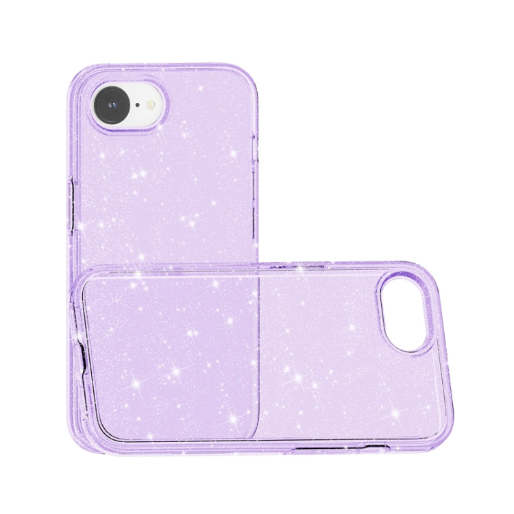 For iPhone 17e / 16e Shockproof Terminator Glitter Powder Phone Case