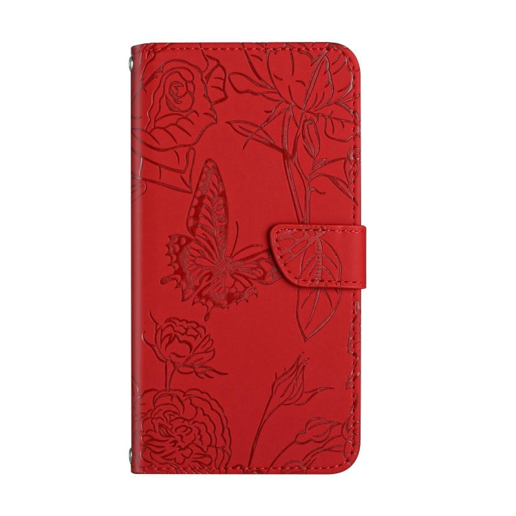 For OnePlus Nord 4 5G Skin Feel Butterfly Peony Embossed Leather Phone Case