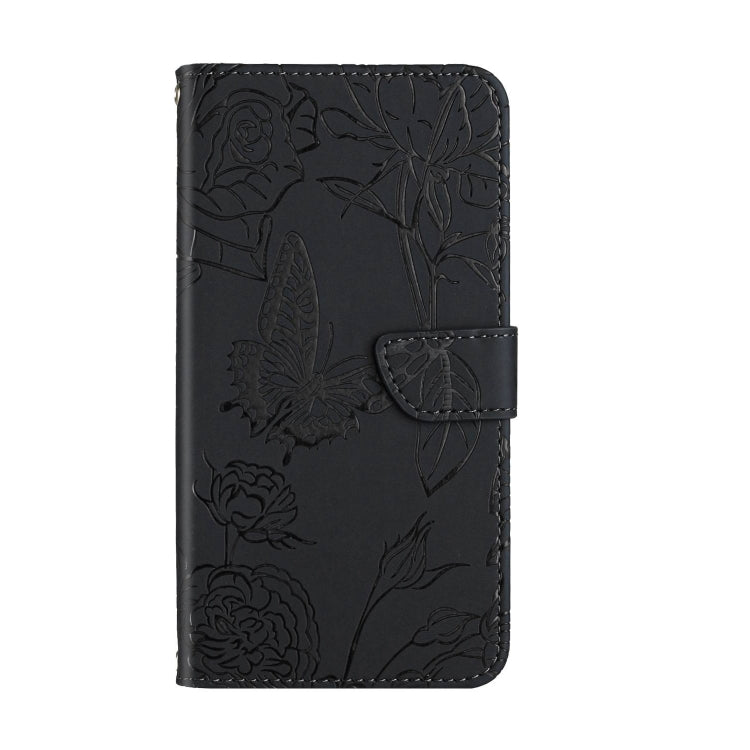 For OnePlus Nord 4 5G Skin Feel Butterfly Peony Embossed Leather Phone Case