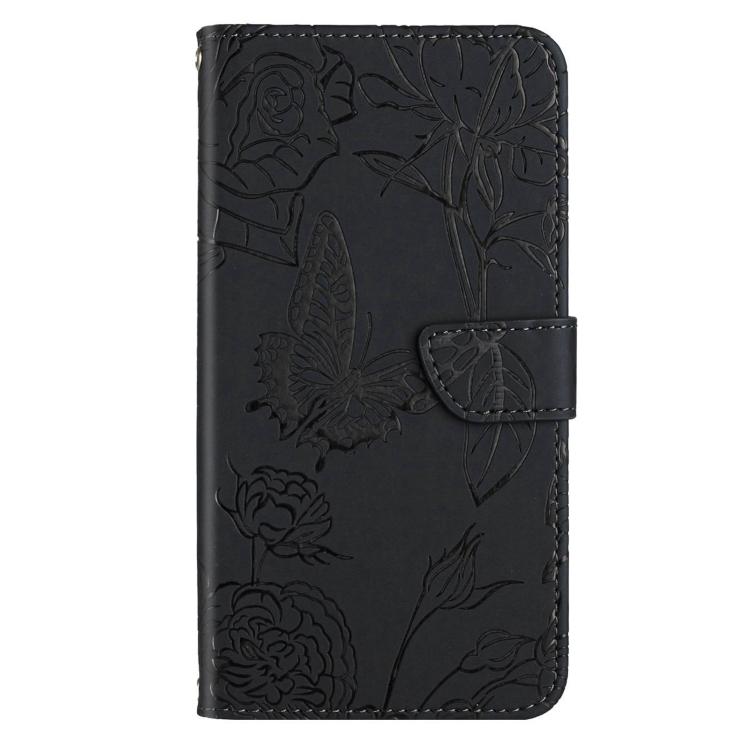 For OnePlus 13 Skin Feel Butterfly Peony Embossed Leather Phone Case