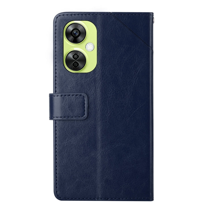 For OnePlus Nord CE 3 Lite Y-shaped Pattern Flip Leather Phone Case