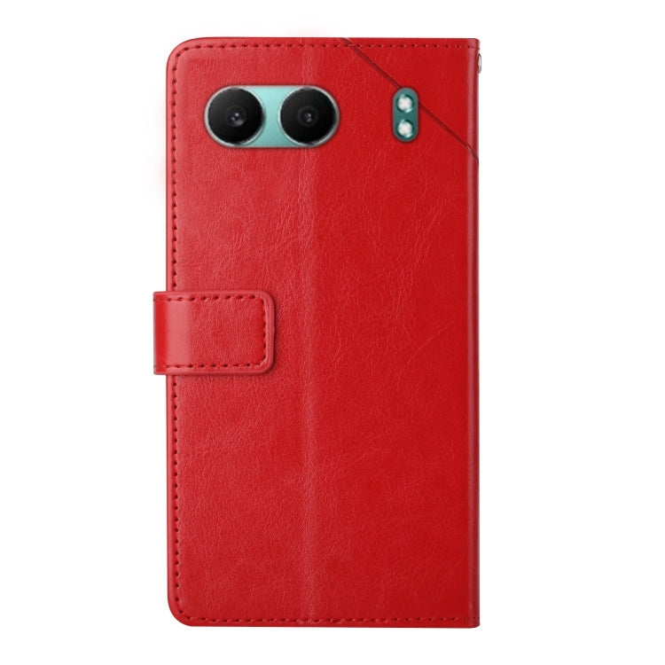 For OnePlus Nord 4 5G Y-shaped Pattern Flip Leather Phone Case