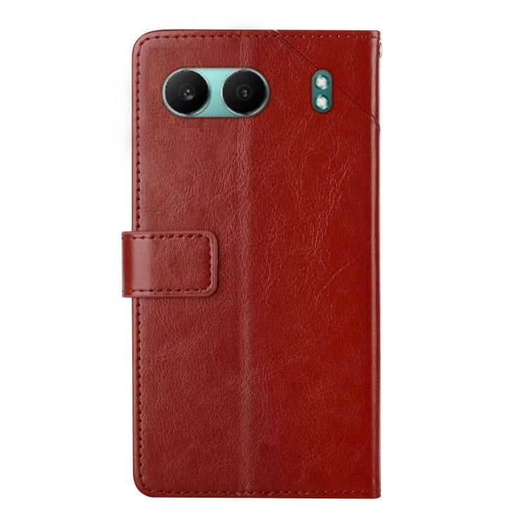 For OnePlus Nord 4 5G Y-shaped Pattern Flip Leather Phone Case