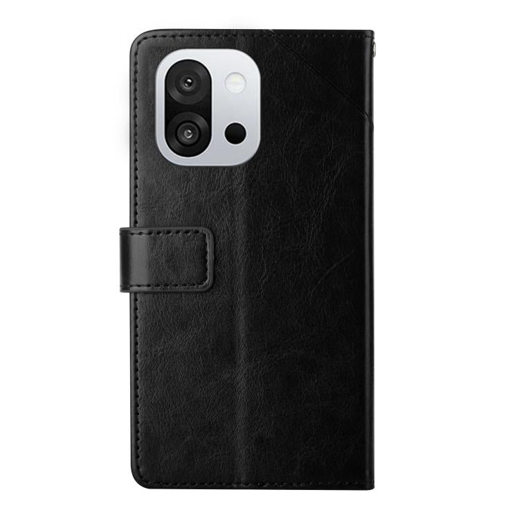 For OnePlus 13T Y-shaped Pattern Flip Leather Phone Case