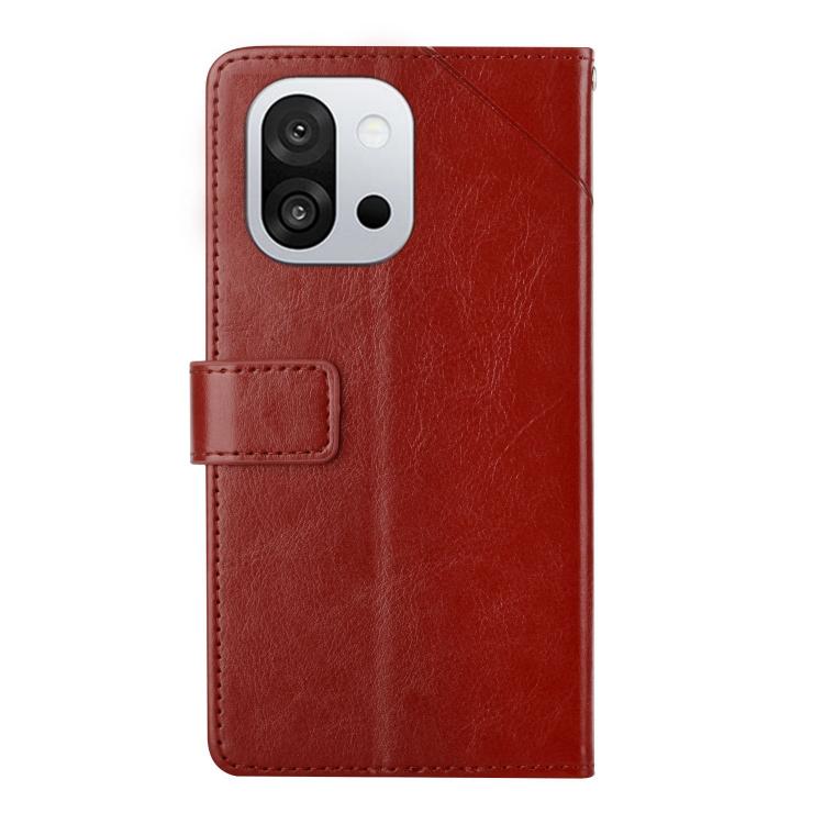 For OnePlus 13T Y-shaped Pattern Flip Leather Phone Case