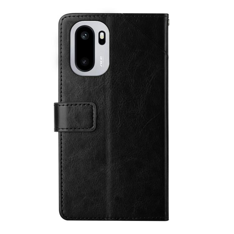 For OnePlus 15R Y-shaped Pattern Flip Leather Phone Case