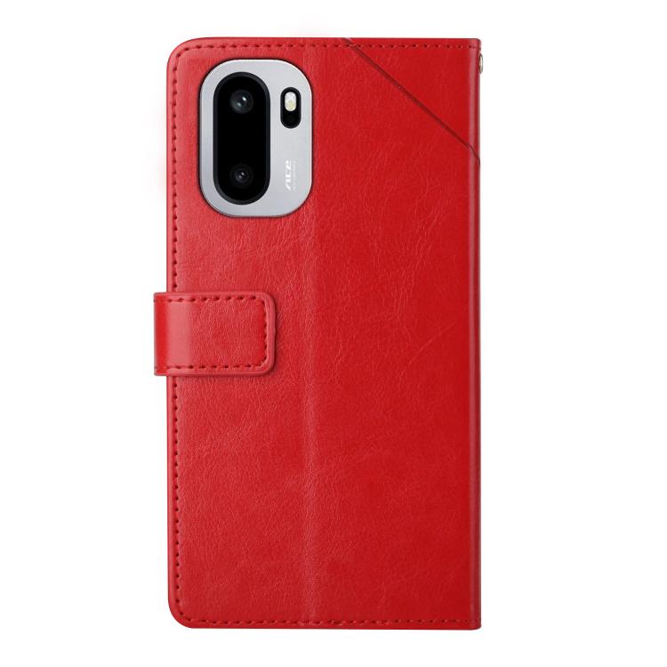 For OnePlus 15R Y-shaped Pattern Flip Leather Phone Case