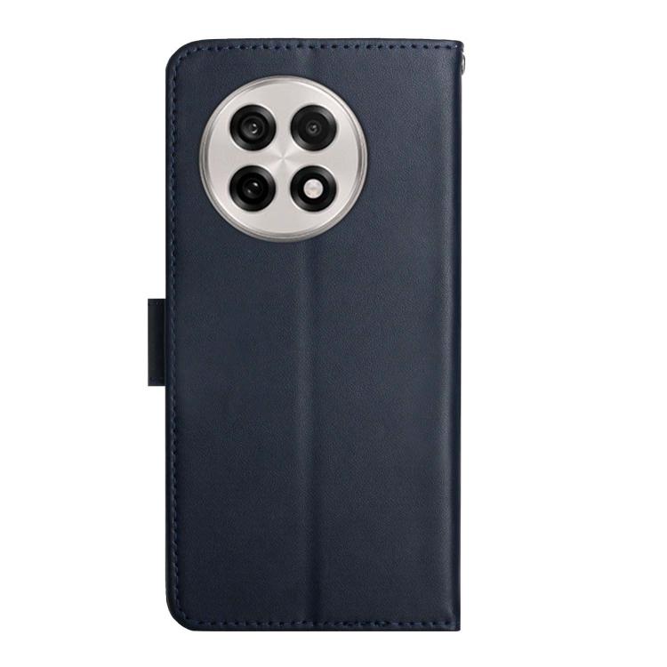 For OnePlus 13R Genuine Leather Fingerprint-proof Flip Phone Case
