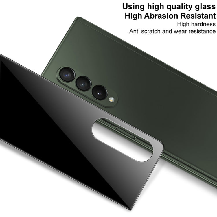 For Samsung Galaxy Z Fold5 5G imak Back Cover Tempered Glass Film