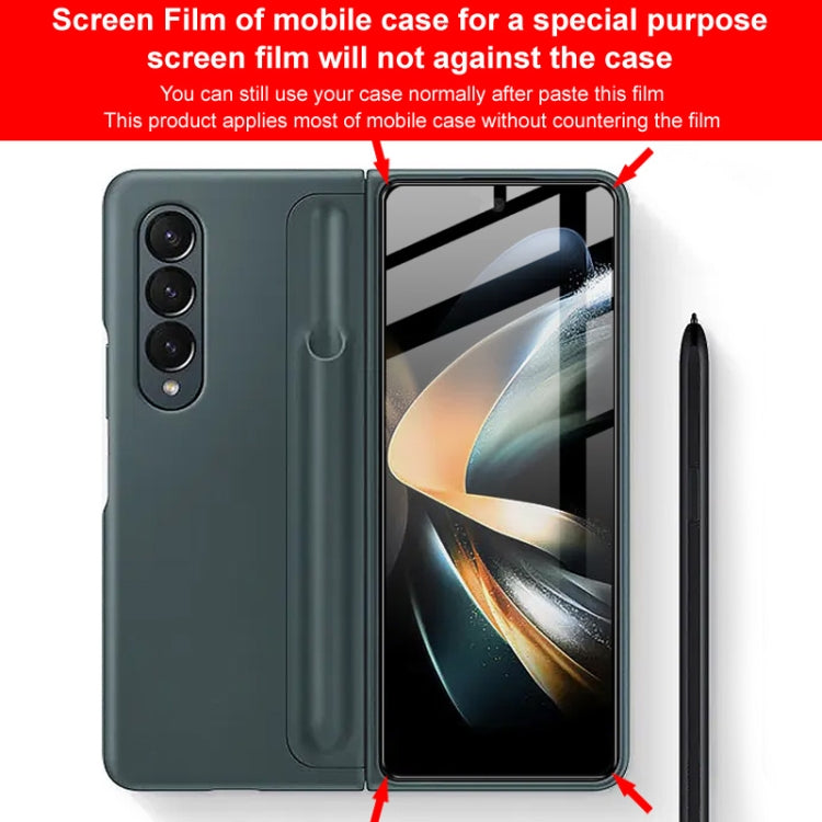 For Samsung Galaxy Z Fold5 5G imak Front Screen Tempered Glass Film, Phone Case Edition