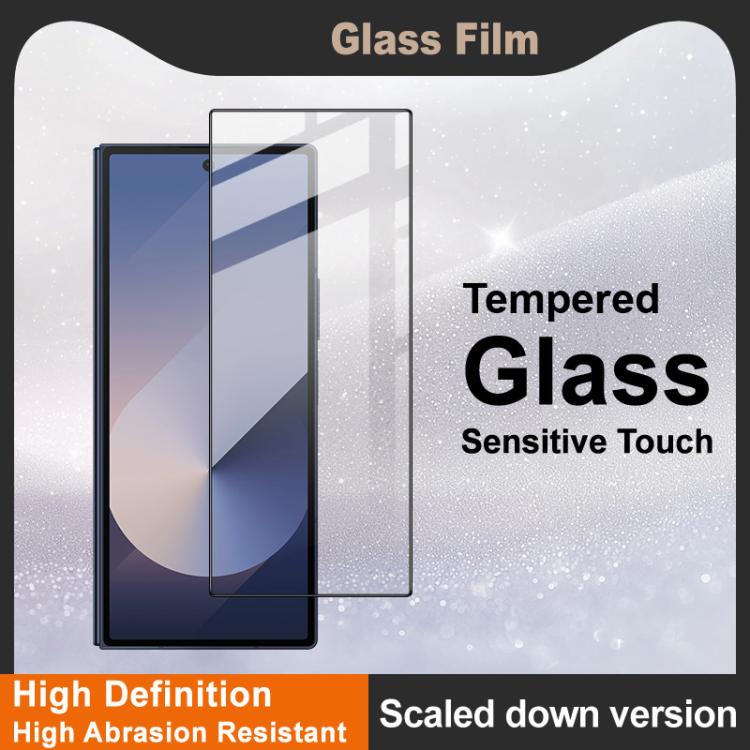 For Samsung Galaxy Z Fold7 5G imak Front Screen Tempered Glass Film, Phone Case Edition
