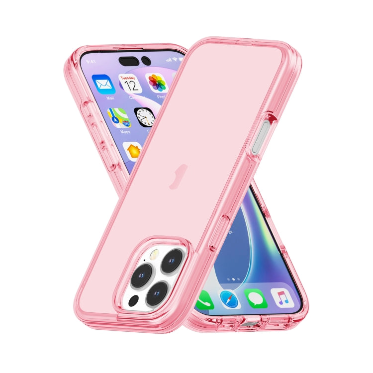 For iPhone 16 Pro Max Shockproof Terminator Transparent Phone Case