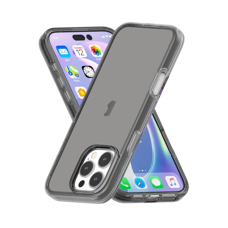 For iPhone 16 Pro Max Shockproof Terminator Transparent Phone Case