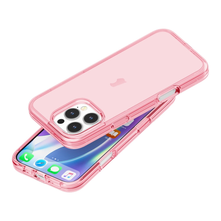 For iPhone 16 Pro Shockproof Terminator Transparent Phone Case