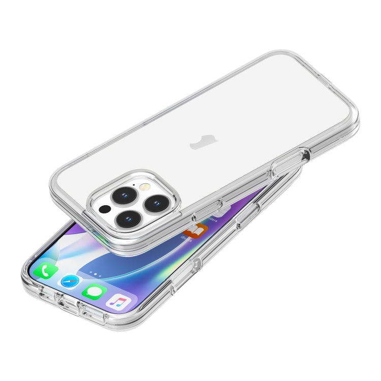 For iPhone 16 Pro Shockproof Terminator Transparent Phone Case
