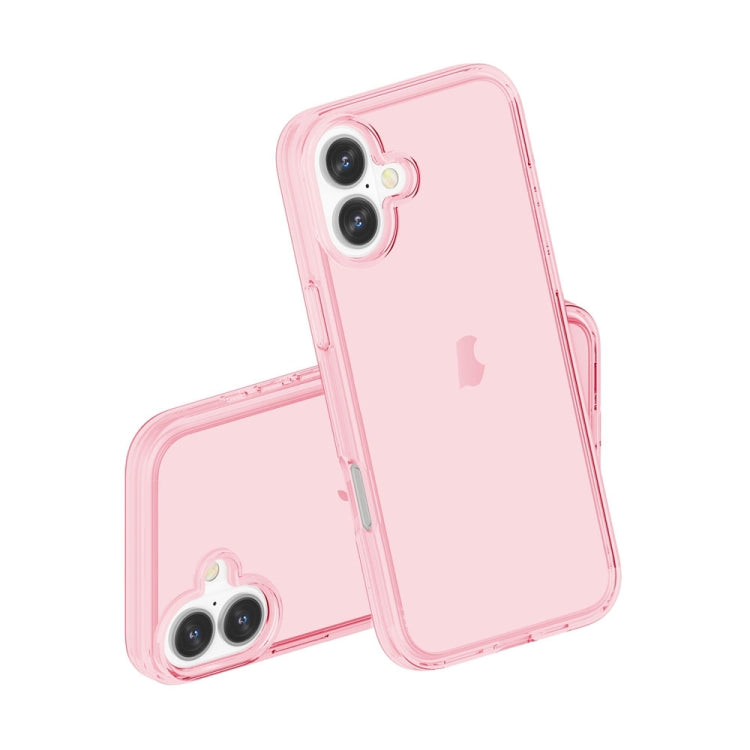 For iPhone 16 Plus Shockproof Terminator Transparent Phone Case