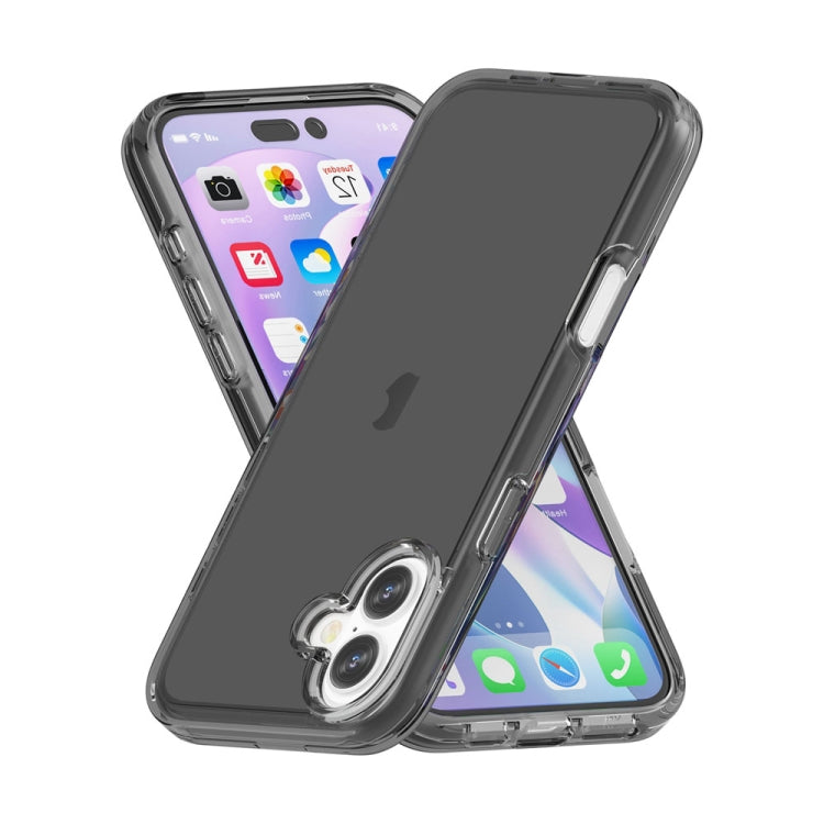 For iPhone 16 Shockproof Terminator Transparent Phone Case
