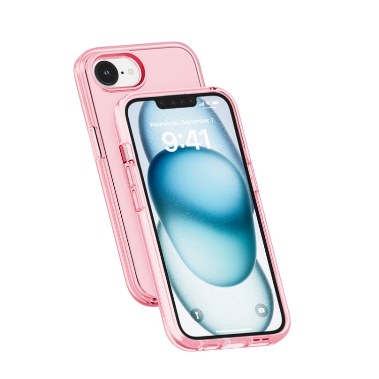For iPhone 17e / 16e Shockproof Terminator Transparent Phone Case