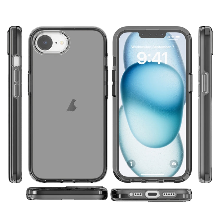 For iPhone 17e / 16e Shockproof Terminator Transparent Phone Case