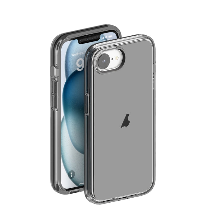 For iPhone 17e / 16e Shockproof Terminator Transparent Phone Case