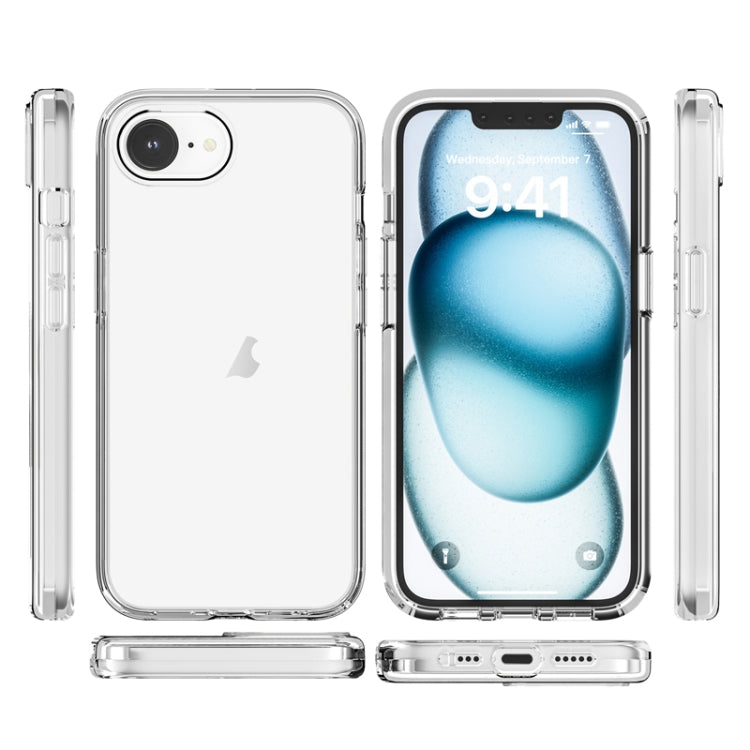 For iPhone 17e / 16e Shockproof Terminator Transparent Phone Case