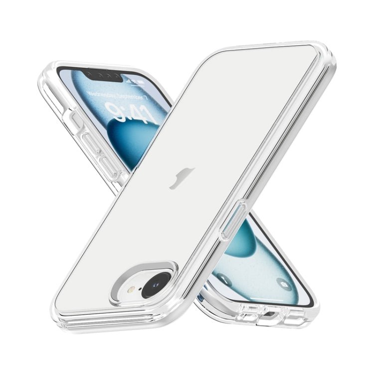 For iPhone 17e / 16e Shockproof Terminator Transparent Phone Case