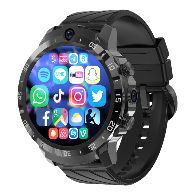 MT27 4G+64G 1.6 inch IP67 Waterproof 4G Android 8.1 Smart Watch Support Heart Rate / GPS, Type: