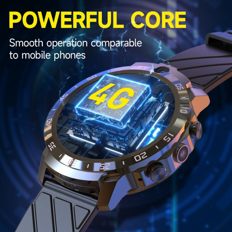 MT27 4G+64G 1.6 inch IP67 Waterproof 4G Android 8.1 Smart Watch Support Heart Rate / GPS, Type: