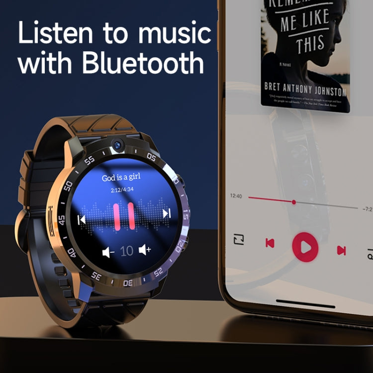 MT27 4G+64G 1.6 inch IP67 Waterproof 4G Android 8.1 Smart Watch Support Heart Rate / GPS, Type: