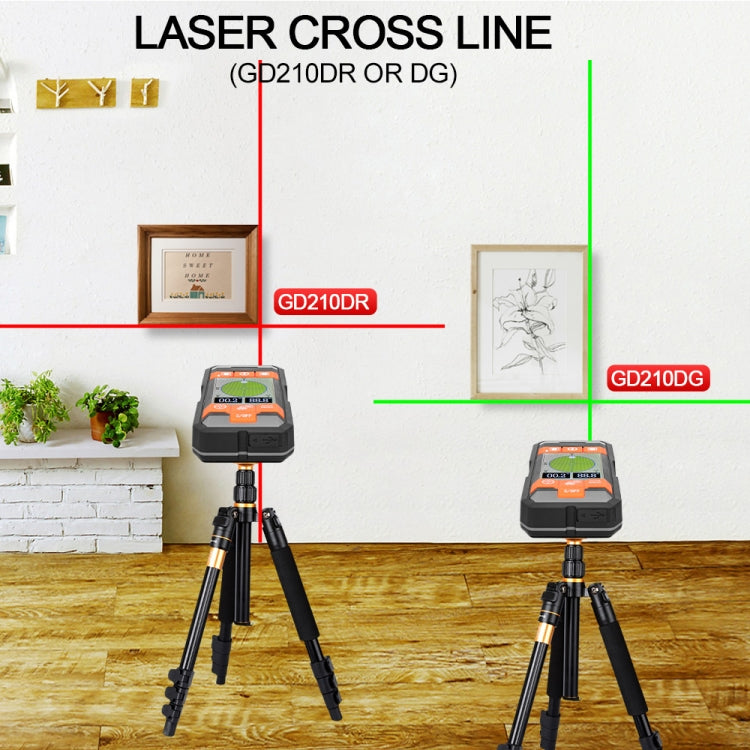 GVDA GD210DG Handheld Green Light Metal Detector