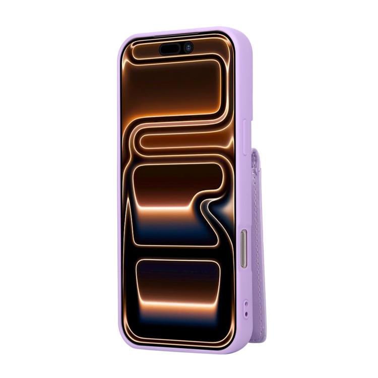 For iPhone 17 Pro Max Crossbody Lanyard Zipper Wallet Leather Phone Case