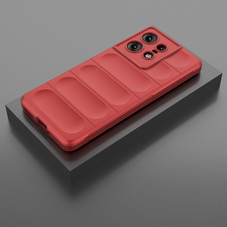 For Motorola Edge 50 Pro 5G Global Magic Shield TPU + Flannel Phone Case