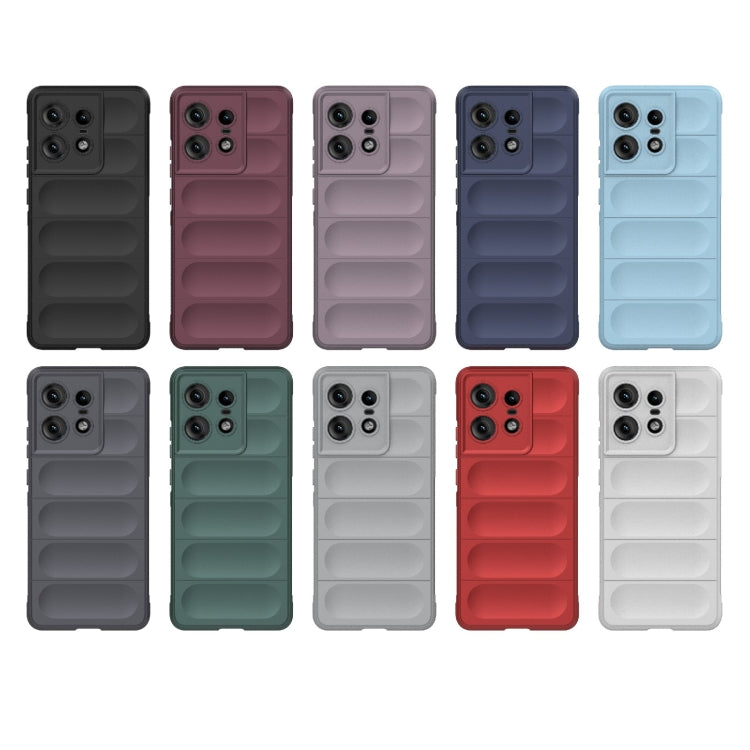 For Motorola Edge 50 Pro 5G Global Magic Shield TPU + Flannel Phone Case