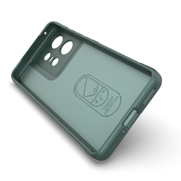 For Motorola Edge 50 Pro 5G Global Magic Shield TPU + Flannel Phone Case