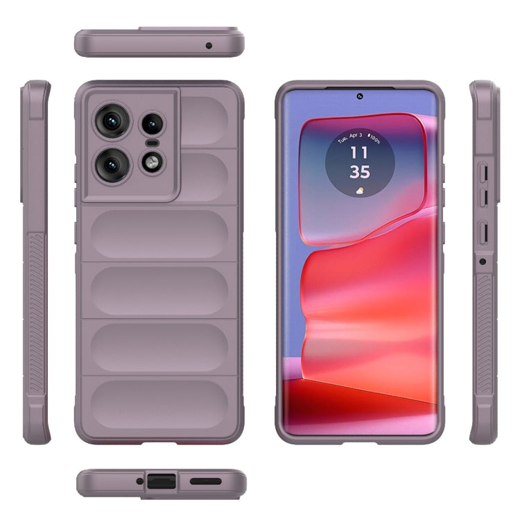 For Motorola Edge 50 Pro 5G Global Magic Shield TPU + Flannel Phone Case