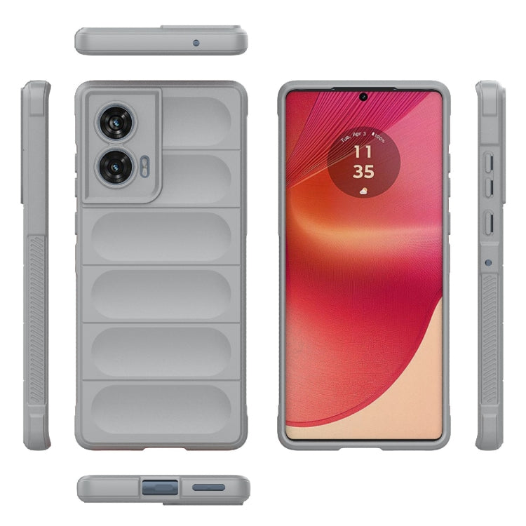 For Motorola Edge 50 Fusion 5G Global Magic Shield TPU + Flannel Phone Case