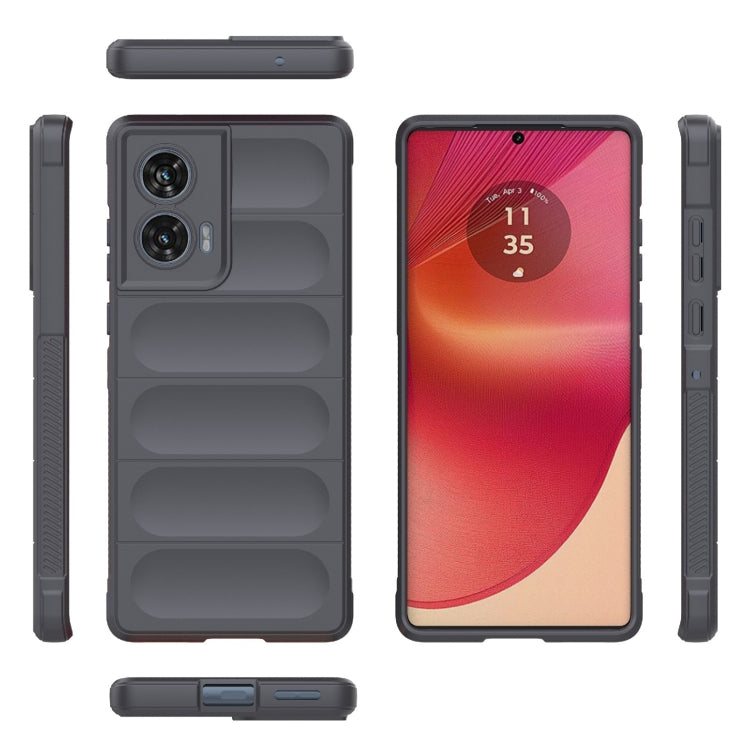 For Motorola Edge 50 Fusion 5G Global Magic Shield TPU + Flannel Phone Case